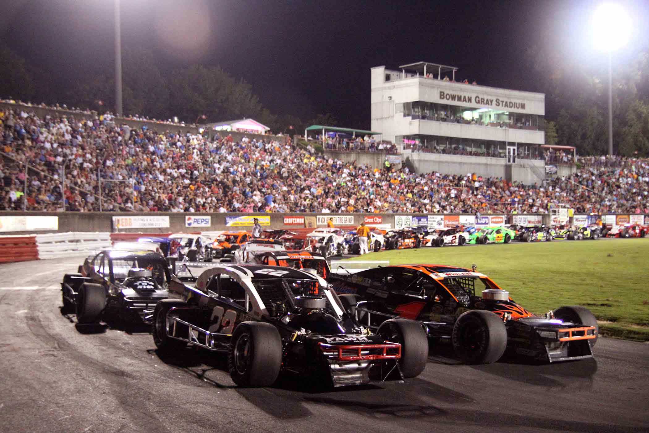 Stay in Touch Bowman Gray Stadium Racing