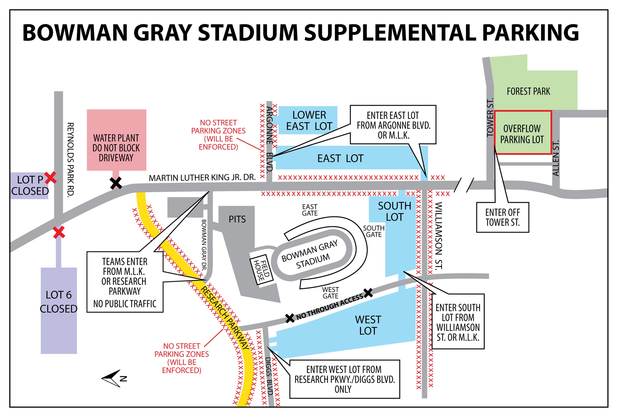 Directions Bowman Gray Stadium Racing